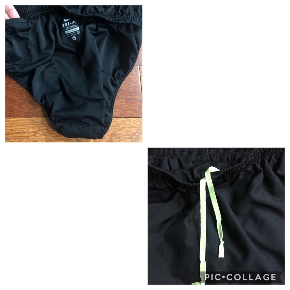 Nike Women Black Dri Fit Running Shorts - Picture 5 of 7